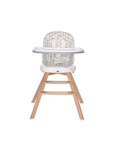 СТОЛ ЗА ХРАН. NAPOLI С РОТАЦИЯ GREY HEXAGONS