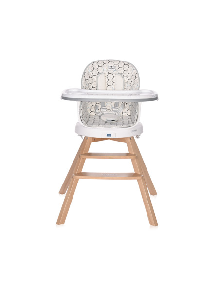 СТОЛ ЗА ХРАН. NAPOLI С РОТАЦИЯ GREY HEXAGONS