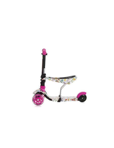 ТРОТИНЕТКА SMART PLUS PINK BUTTERFLY