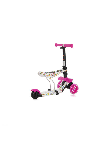 ТРОТИНЕТКА SMART PLUS PINK BUTTERFLY