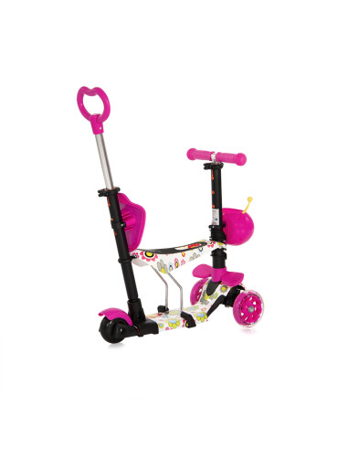 ТРОТИНЕТКА SMART PLUS PINK FLOWERS