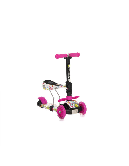 ТРОТИНЕТКА SMART PLUS PINK FLOWERS