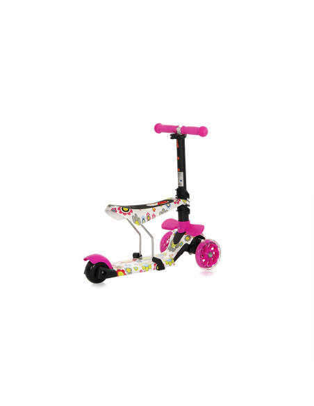 ТРОТИНЕТКА SMART PLUS PINK FLOWERS