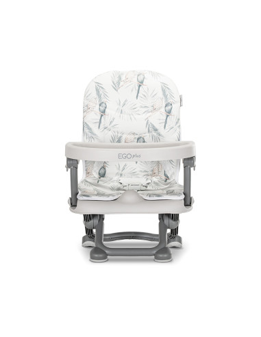 СТОЛ ЗА ХРАНЕНЕ EGO PLUS 2в1 GREY PARROTS ЕКО КОЖА