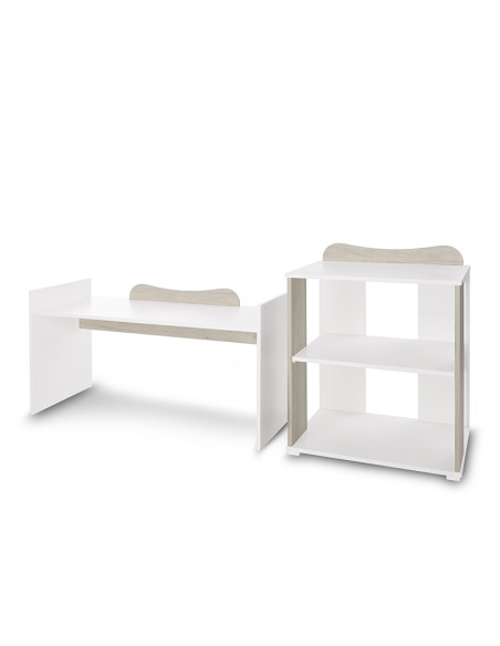 ЛЕГЛО MULTI 190/82 ЦВЯТ БЯЛО/СВЕТЪЛ ДЪБ