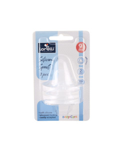 СИЛИКОНОВ НАКРАЙНИК 2 БР.,9m+,за широко гърло 2