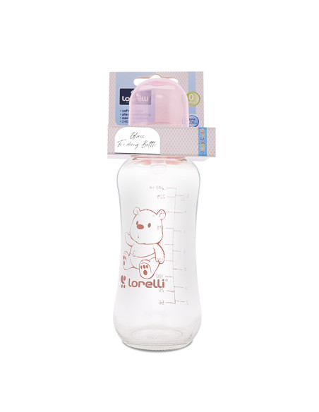 СТЪКЛЕНО ШИШЕ 240 МЛ BLUSH PINK