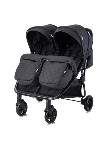 Д.КОЛИЧКА DUO+ЧАНТА BLACK до 15 кг за близнаци