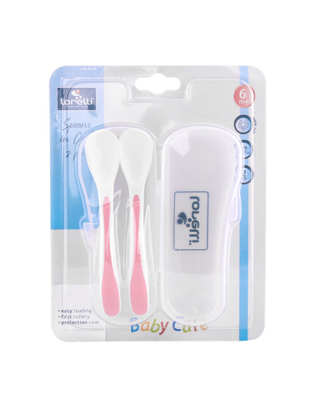 ЛЪЖИЧКИ В КУТИЙКА 2БР. РОЗОВИ