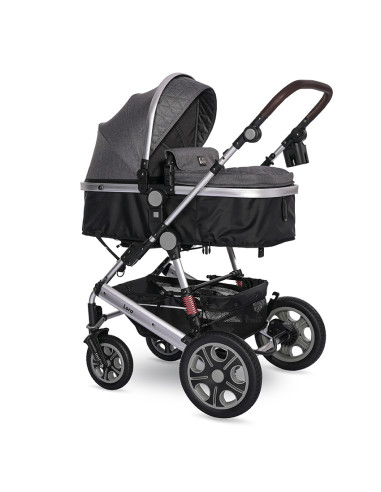 Д.КОЛИЧКА LORA STEEL GREY до 22 кг