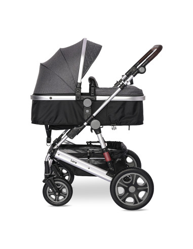 Д.КОЛИЧКА LORA STEEL GREY до 22 кг