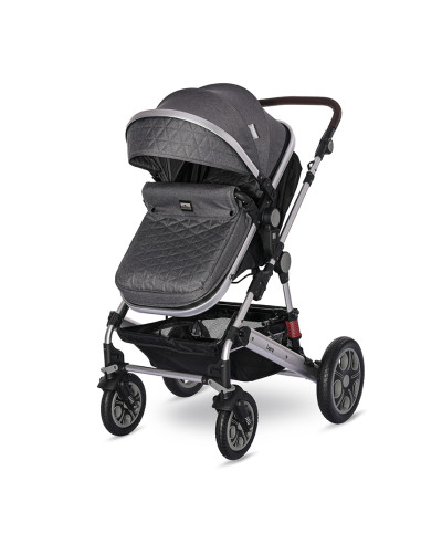 Д.КОЛИЧКА LORA STEEL GREY до 22 кг