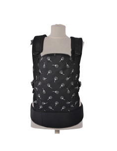 БЕБЕШКА ЕРГОНОМИЧНА РАНИЦА/КЕНГ WALLY BLACK FLORAL