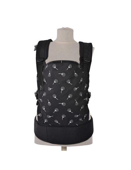 БЕБЕШКА ЕРГОНОМИЧНА РАНИЦА/КЕНГ WALLY BLACK FLORAL