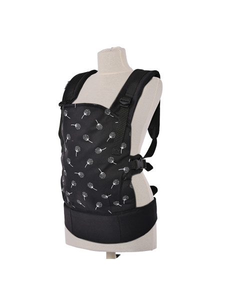 БЕБЕШКА ЕРГОНОМИЧНА РАНИЦА/КЕНГ WALLY BLACK FLORAL