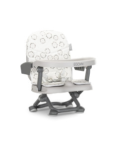 СТОЛ ЗА ХРАНЕНЕ EGO PLUS 2в1 WHITE FLUFF  ЕКО КОЖА