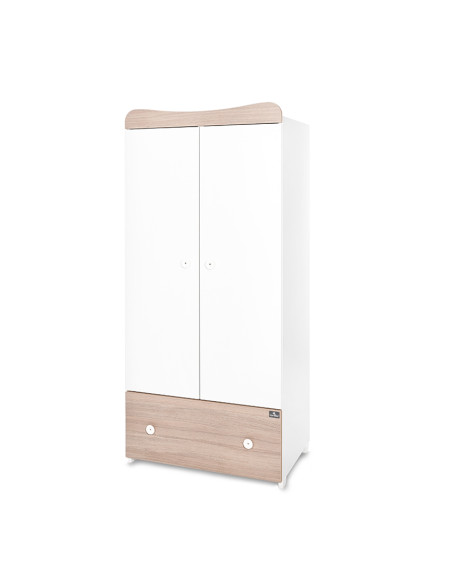 ГАРДЕРОБ EXCLUSIVE БЯЛО/КЕХЛИБАР NEW