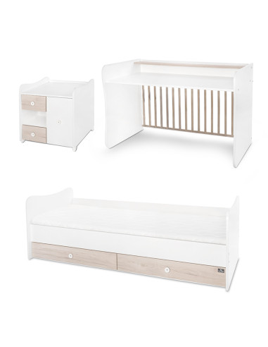 ЛЕГЛО MiniMAX 190/72 ЦВЯТ БЯЛО/СВЕТЪЛ ДЪБ  NEW