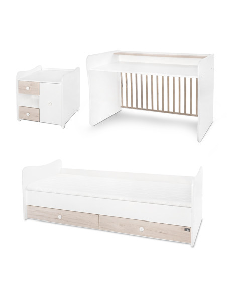 ЛЕГЛО MiniMAX 190/72 ЦВЯТ БЯЛО/СВЕТЪЛ ДЪБ  NEW