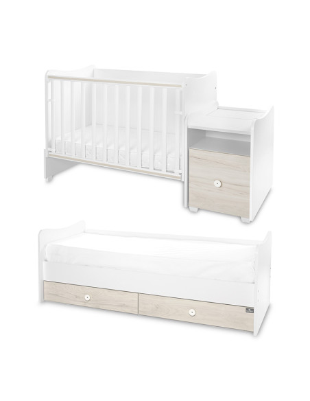 ЛЕГЛО TREND PLUS 70/160 ЦВЯТ БЯЛО/СВЕТЪЛ ДЪБ -3box