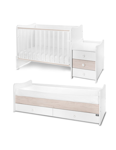 ЛЕГЛО MAXI PLUS NEW 70/160 БЯЛО/СВЕТЪЛ ДЪБ-3BOX