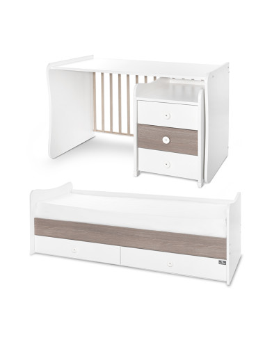 ЛЕГЛО MAXI PLUS NEW 70/160 БЯЛО/КАФЕ-3BOX