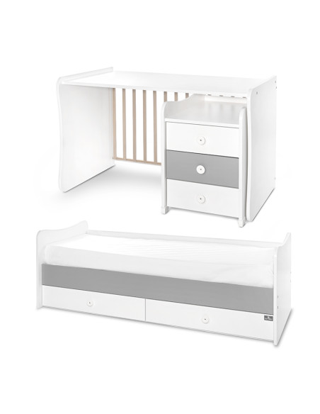 ЛЕГЛО MAXI PLUS NEW 70/160 БЯЛО/STONE GREY-3BOX