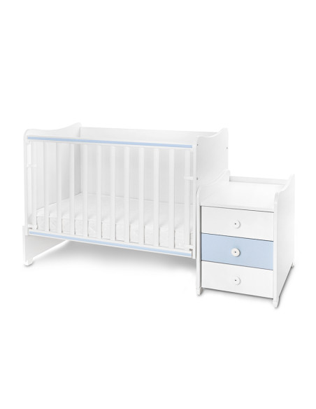 ЛЕГЛО MAXI PLUS NEW 70/160  БЯЛО/BABY BLUE-3BOX