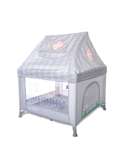 КОШАРА ЗА ИГРА MY PLACE С ПОКРИВ GREY