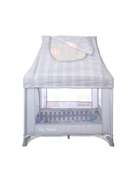 КОШАРА ЗА ИГРА MY PLACE С ПОКРИВ GREY