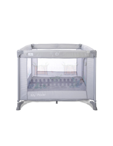 КОШАРА ЗА ИГРА MY PLACE С ПОКРИВ GREY