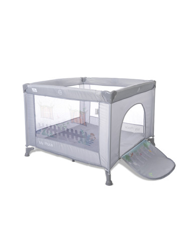 КОШАРА ЗА ИГРА MY PLACE С ПОКРИВ GREY