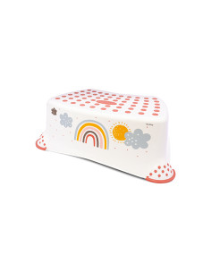 СТЪПАЛО ЗА БАНЯ RAINBOW WHITE NEW