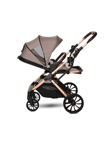 Д.КОЛИЧКА GLORY PEARL BEIGE+АДАПТОРИ