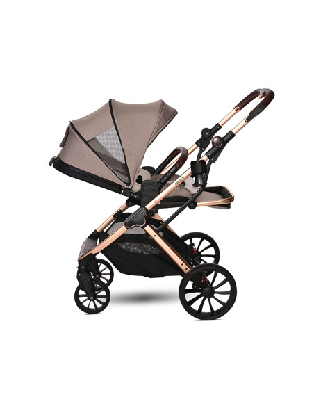 Д.КОЛИЧКА GLORY PEARL BEIGE+АДАПТОРИ