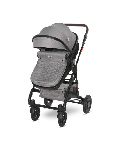 Д.КОЛИЧКА ALBA PREMIUM OPALINE GREY+АДАПТОРИ