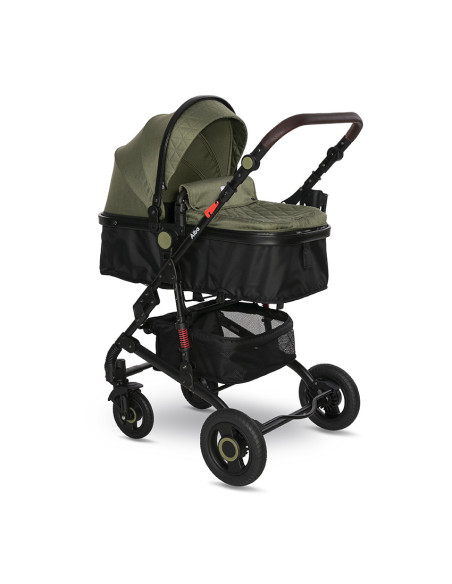 Д.КОЛИЧКА ALBA PREMIUM LODEN GREEN+АДАПТОРИ