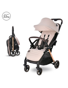 Д.КОЛИЧКА LORET до 22 кг АВТОМАТИЧНО СГЪВАНЕ BEIGE