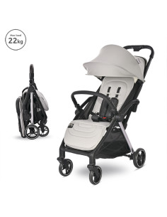 Д.КОЛИЧКА LORET до 22 кг АВТОМАТИЧНО СГЪВАНЕ GREY