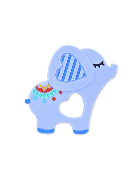 СИЛИКОНОВА ГРИЗАЛКА СЛОНЧЕ LUCKY СИНЯ