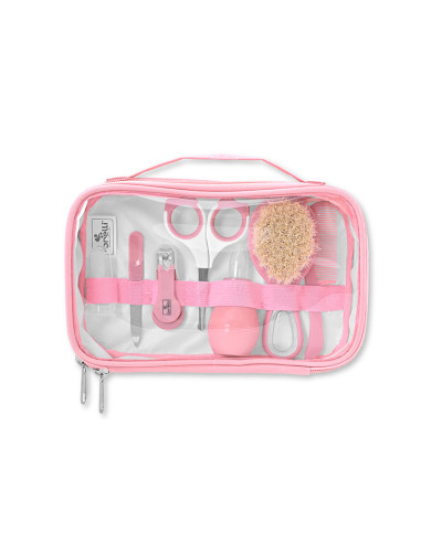 ХИГИЕНЕН КОМПЛЕКТ С НЕСЕСЕР DELUXE BLUSH PINK