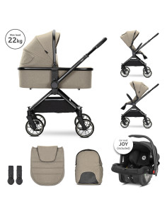 Д.КОЛИЧКА REYA 3in1 BROWN с реверсивна дръжка