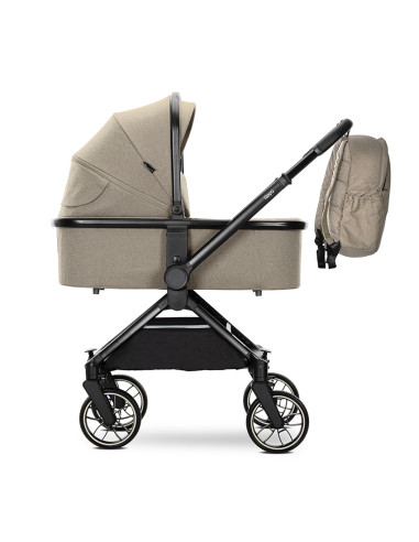 Д.КОЛИЧКА REYA 3in1 BROWN с реверсивна дръжка