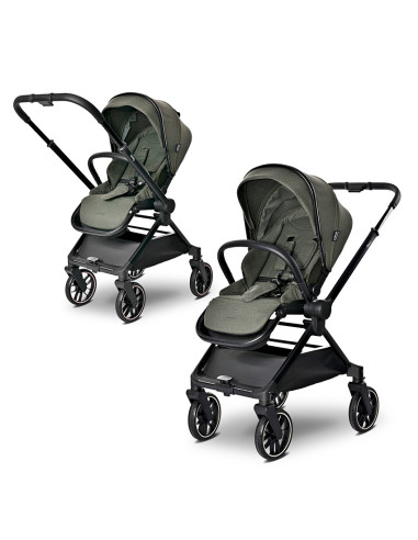 Д.КОЛИЧКА REYA 3in1 GREEN с реверсивна дръжка