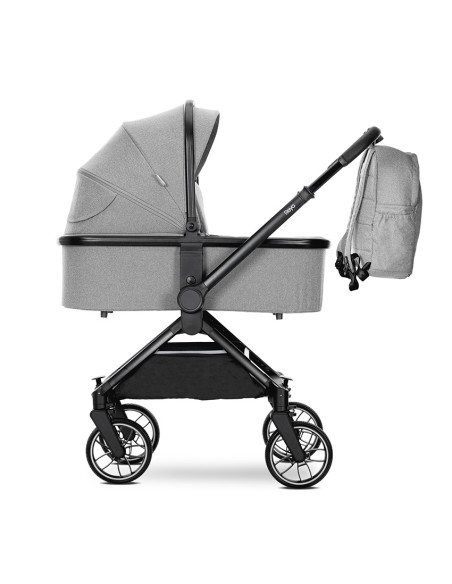 Д.КОЛИЧКА REYA 3in1 GREY с реверсивна дръжка