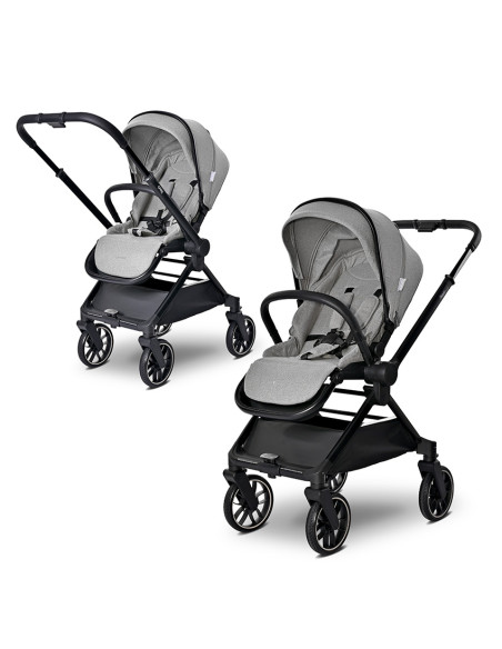 Д.КОЛИЧКА REYA 3in1 GREY с реверсивна дръжка