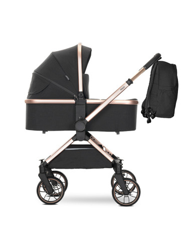 Д.КОЛИЧКА REYA 3in1 BLACK JASPER с реверсивна дръж