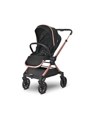 Д.КОЛИЧКА REYA 3in1 BLACK JASPER с реверсивна дръж