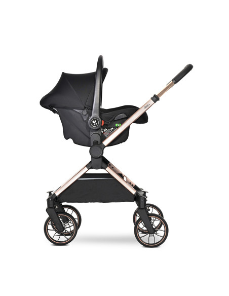 Д.КОЛИЧКА REYA 3in1 BLACK JASPER с реверсивна дръж