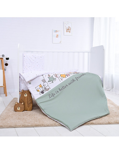 СЕТ COSY 5 ЧАСТИ РАНФОРС 2024 HAPPY FRIENDS МИНТ